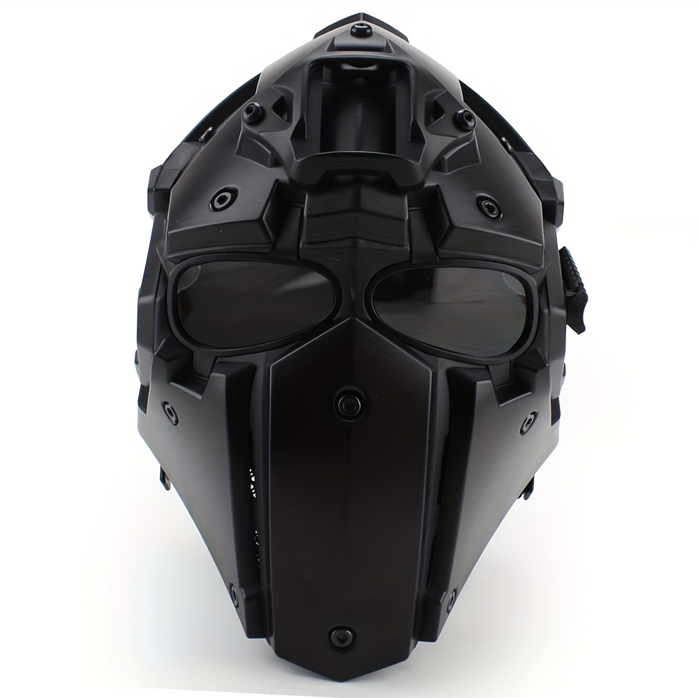 Máscara Airsoft Cara Completa Casco Táctico Máscara - Temu