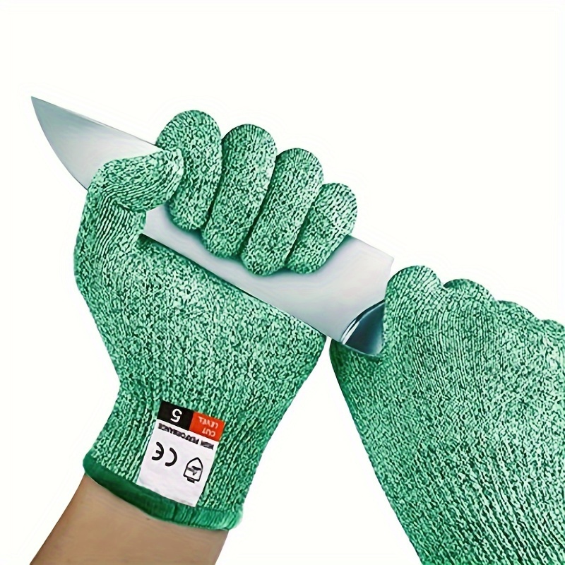 5 level Cut Resistance Durable Work Gloves For Kitchen Wood - Temu