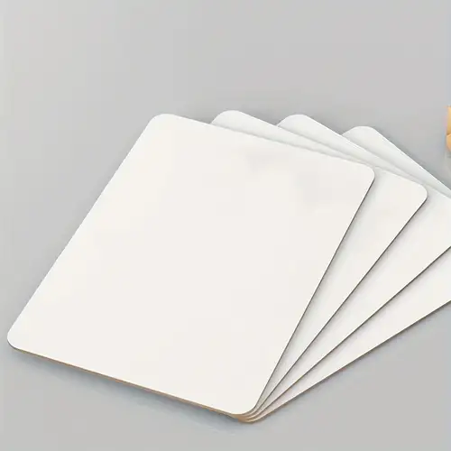 Ensemble de cahiers de tableau blanc réutilisables effaçables, A4
