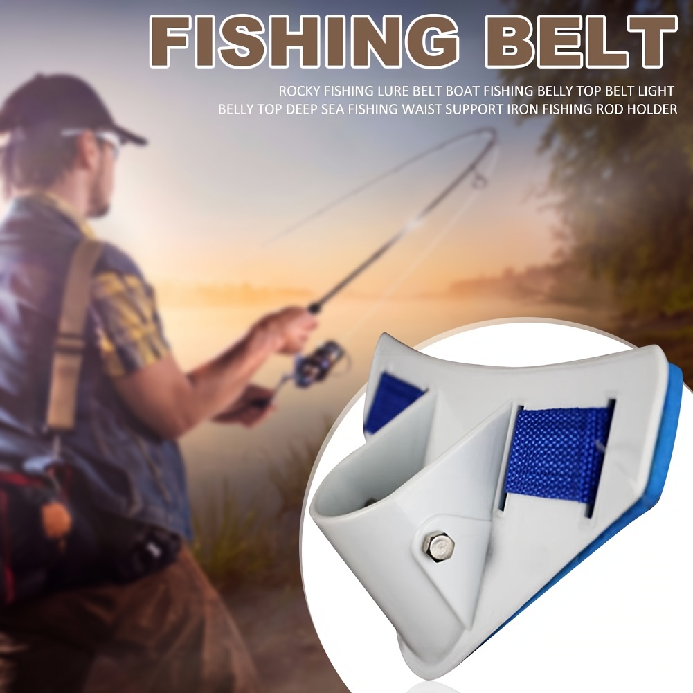 Adjustable Fishing Wader Belt Rod Holder Comfortable Secure - Temu