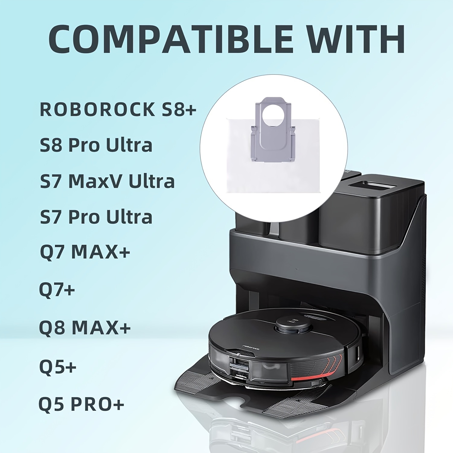 Dust Bag Replacement Roborock S8+/ S8 Pro Ultra/ S7 Maxv - Temu