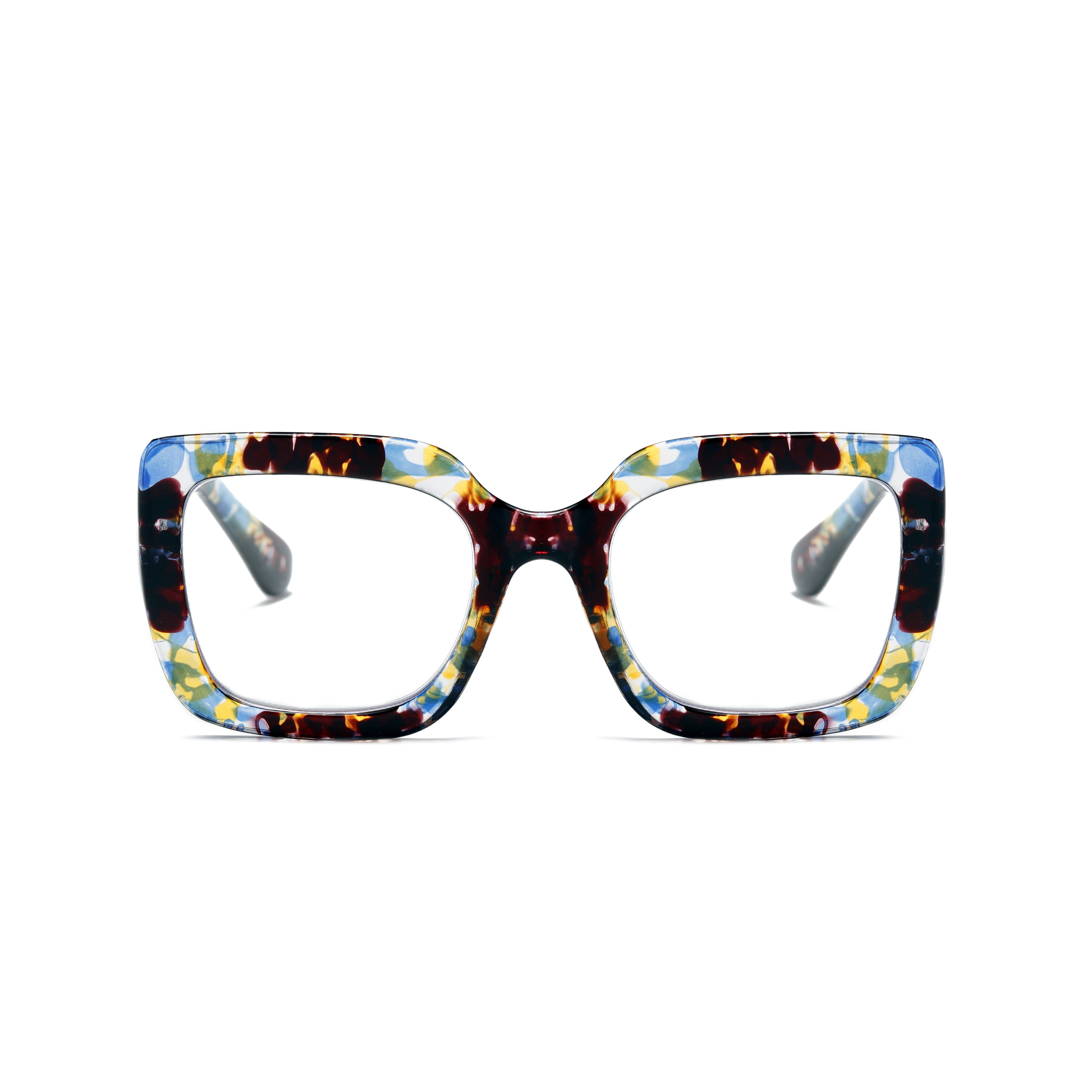 Retro Oversized Reading Glasses Women Blue Light Blocking - Temu