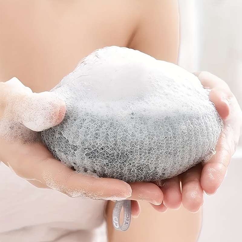 Multifunctional Bath Brush with Handle - Durable Massage Bath Ball