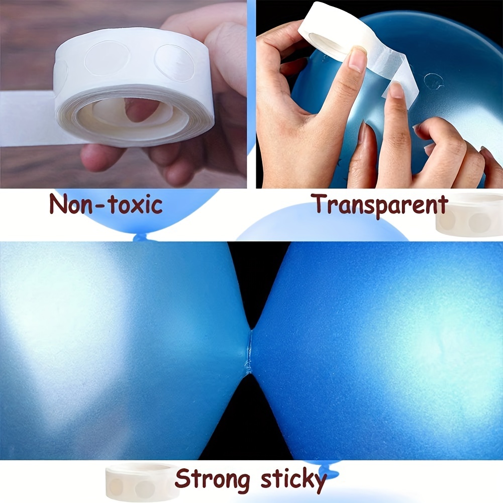 100Points Roll Double-sided Adhesive Dots Removable Balloon Adhesive Tape  Glue For DIY Craft Wedding Birthday Party Decoration