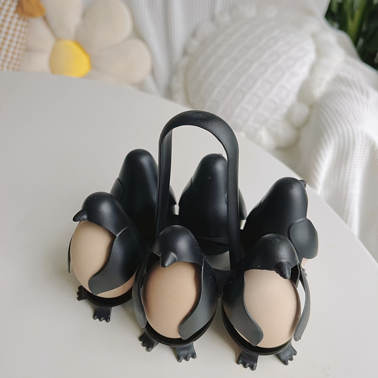 1 Stück Pinguin form 6 Eier Gekochtes Eierregal Kücheneier - Temu