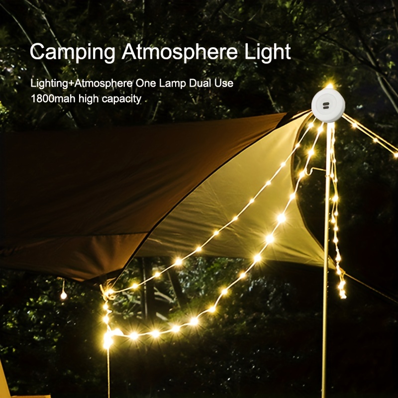 ED String Lights Starry Sky Bulb Lights Camping Tent Atmosphere