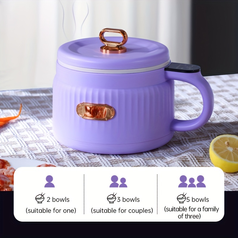 Mini Rice Cooker, Small Multi-functional Home Dormitory Instant Noodles  Cooking Pot, Mini Electric Cooker, Non-stick Cooker, Cookware, Kitchenware,  Kitchen Accessories Kitchen Stuff Small Kitchen Appliance Back To School  Supplies - Temu