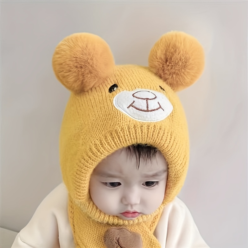 Generic Autumn and Winter Children's Plush Hat Baby Hat Boys and