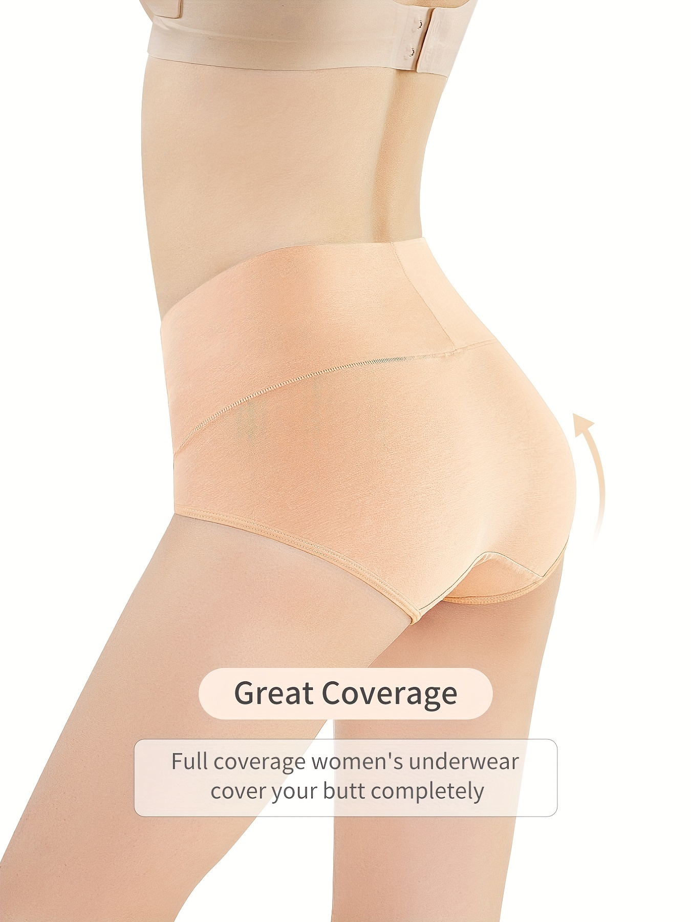 Women's Underwear Light Control Comfortable Brief Girdle Panties