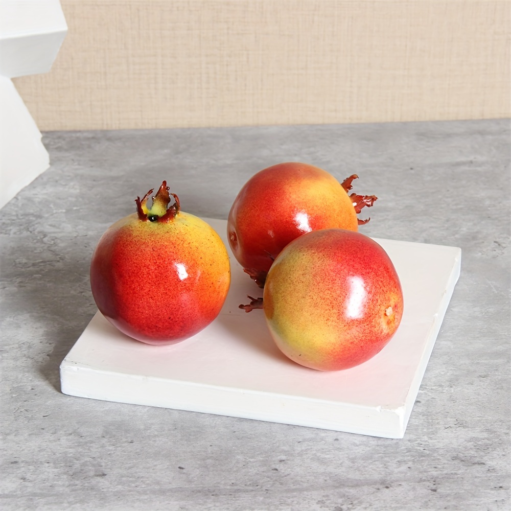 Mini Artificial Simulated Fake Fruit Passion Fruit - Temu