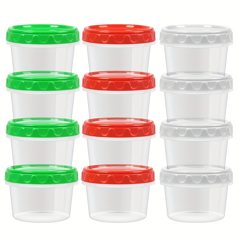 Freezer Soup Food Storage Containers With Screw On lids 32 Oz - 10