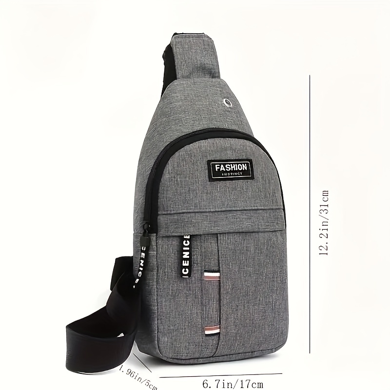 Man Casual Shoulder Cross-body Backpack Large Capacity Shoulder Bag  Suitable for Travel Office Busin