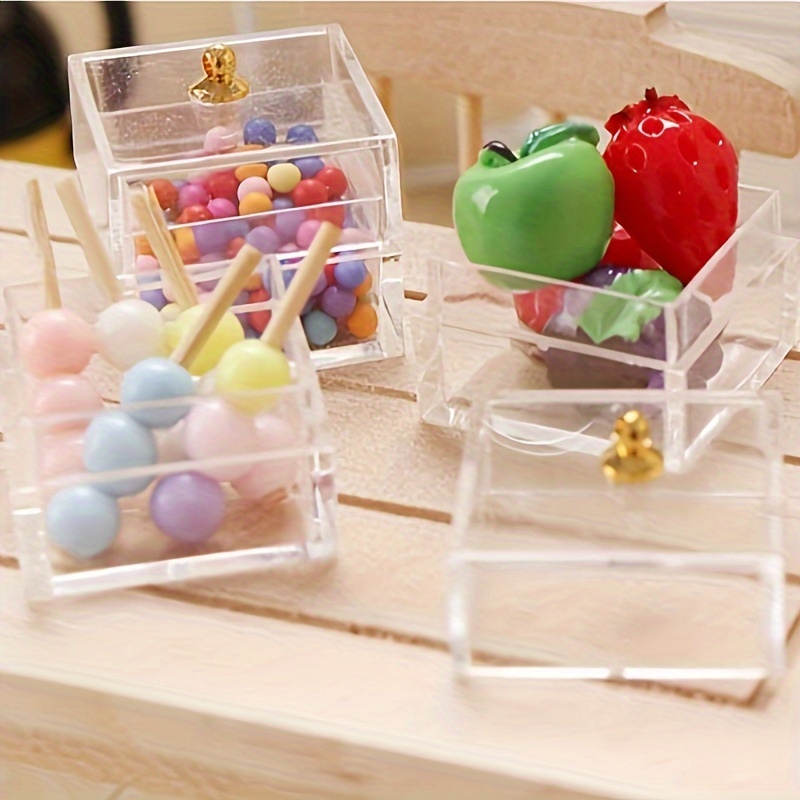 12pcs Small Plastic Container, Transparent, Small Bead Storage Box, Small  Container, Bead Container, Small Plastic Box, Mini Container, Small Plastic