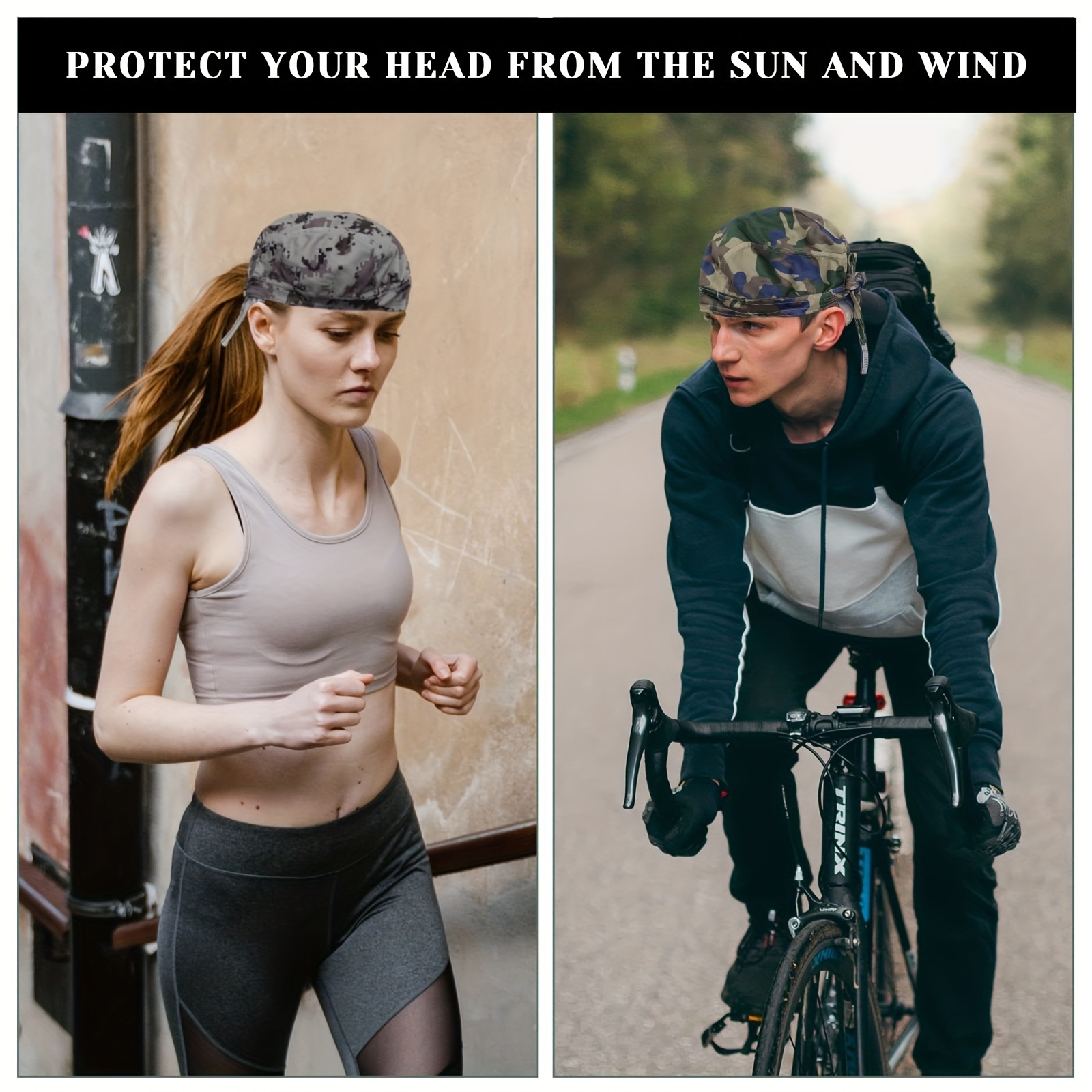 Neck Tube Scarf Cycling Bandana Moisture-wicking Quick-drying Breathable