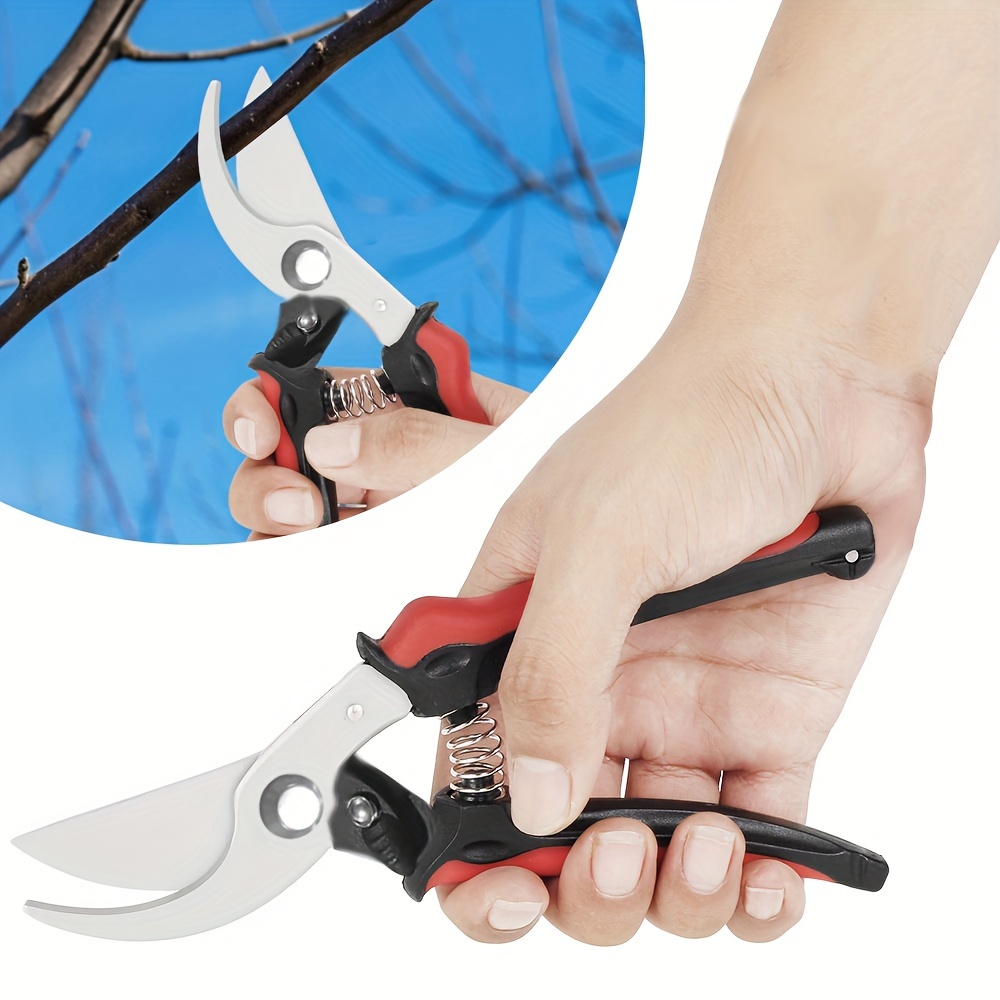 Garden Bypass Pruning Shears Heavy-duty Tree Trimmers And Rose Pruning  Shears Handheld Pruner Multipurpose Garden Shears For Gardening  Arboriculture Plants Bush - Temu