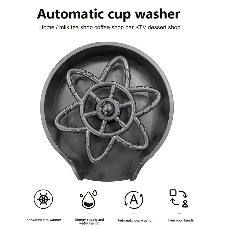 Automatic Stainless Steel Cup Washer Cleaner Glass Rinser Washing