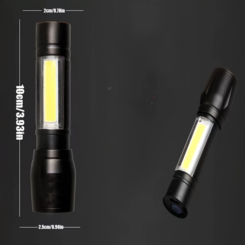  Linternas LED de alta luminancia, linterna pequeña
