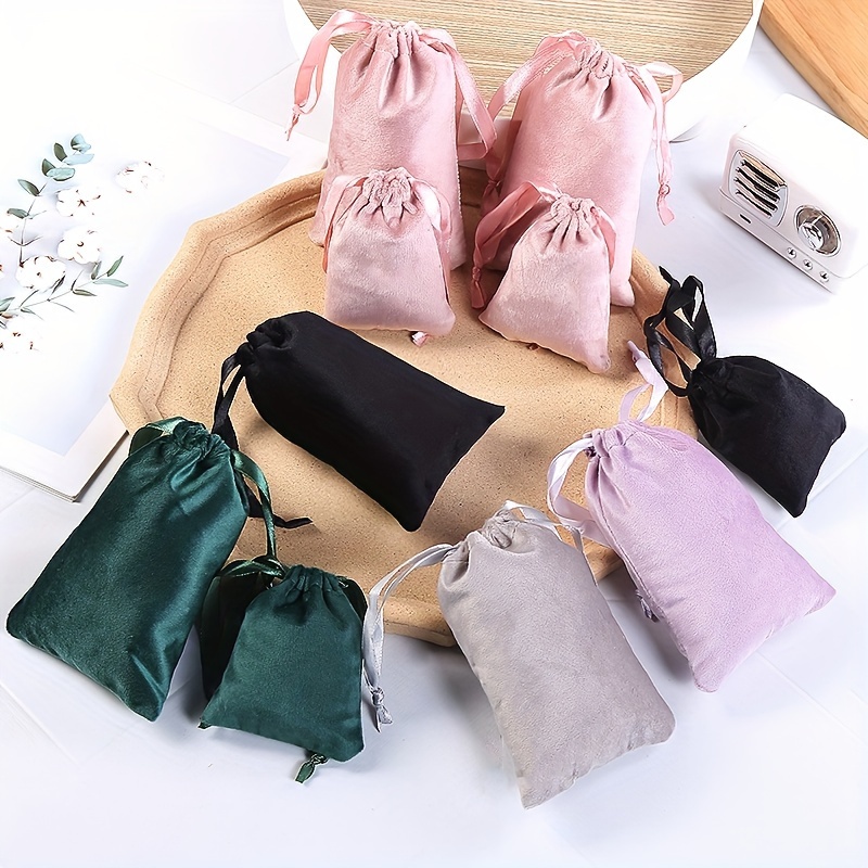 Bolsas de tela pequeñas reutilizables de 2 x 3 pulgadas, bolsas  de tela con cordón, bolsas de muselina con cordón pequeño, bolsas de  algodón con cordón para especias, bolsa pequeña y