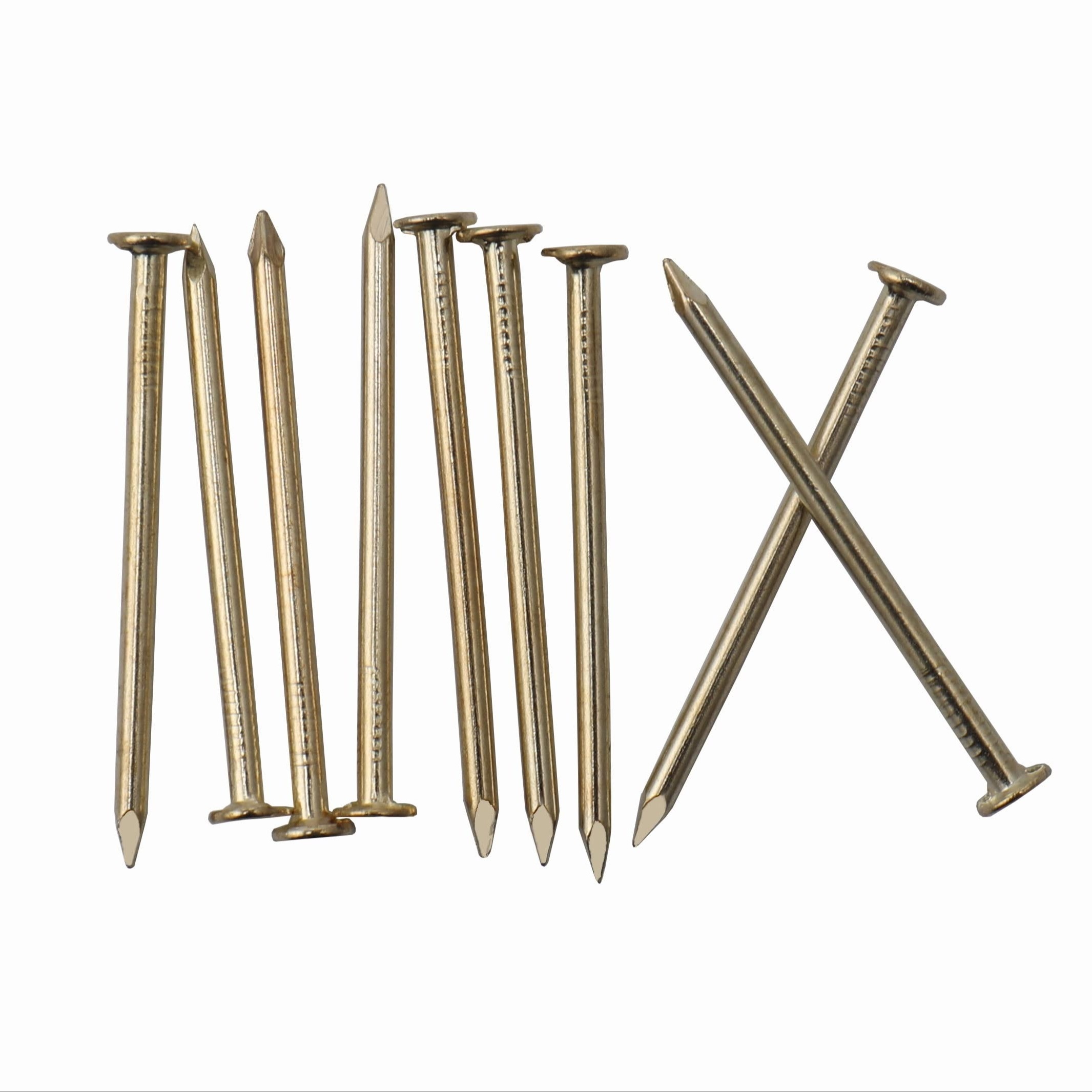 OOK Hillman OOK Brass-Plated Hardwall Picture Hanging Nails 10 lb 10 PK |  Boulevard Hardware & Supply Co