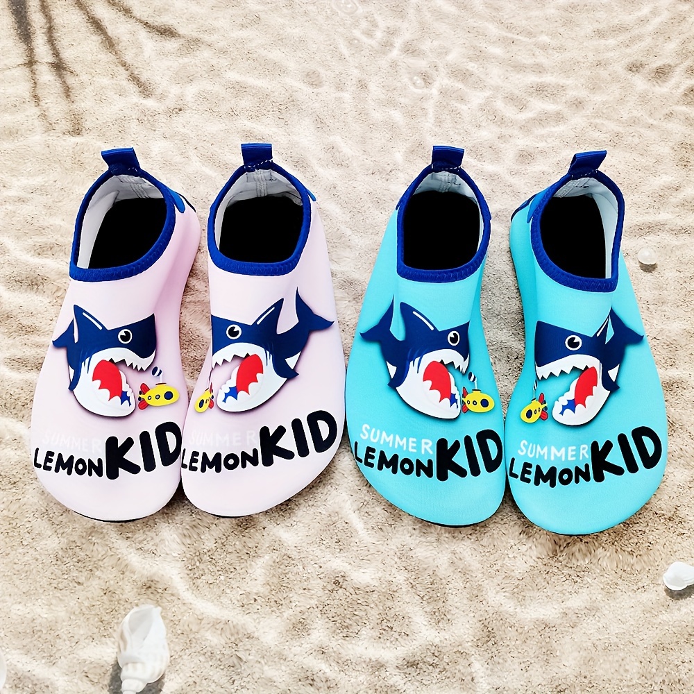 Zapatos de agua para niños pequeños Niños Niñas Zapatos de agua Calcetines  de natación para bebés grandes Secado rápido Agua antideslizante Playa Aqua  Sports Shoes