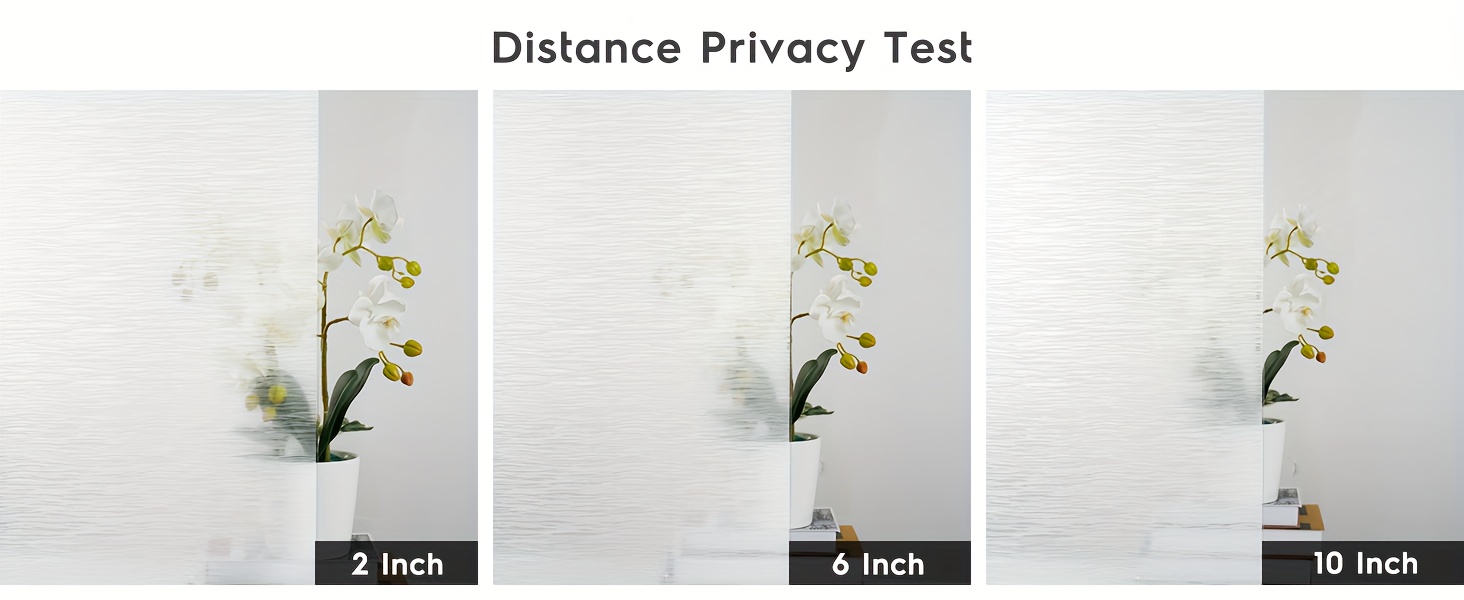 1pc window film frosted glass window film removable vinyl door window coverings uv blocking self static cling non   window clings window sticker for home bathroom living room decor details 2