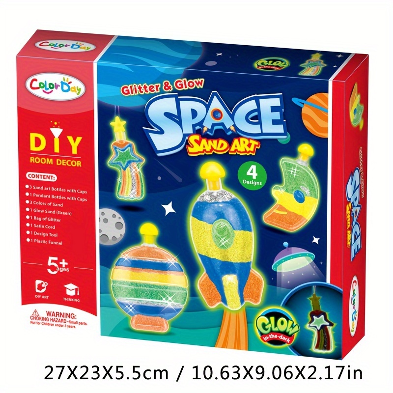 Ideen mit Herz Sabbia colorata, fine, 12 bottiglie da 30 g, 12 colori,  sabbia decorativa, multicolore : : Giochi e giocattoli