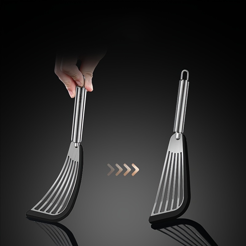 Durable Stainless Steel Steak Spatula For Non stick Pans - Temu