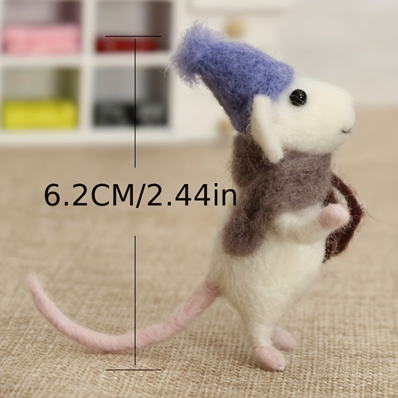 Wool Felt Fall Mouse