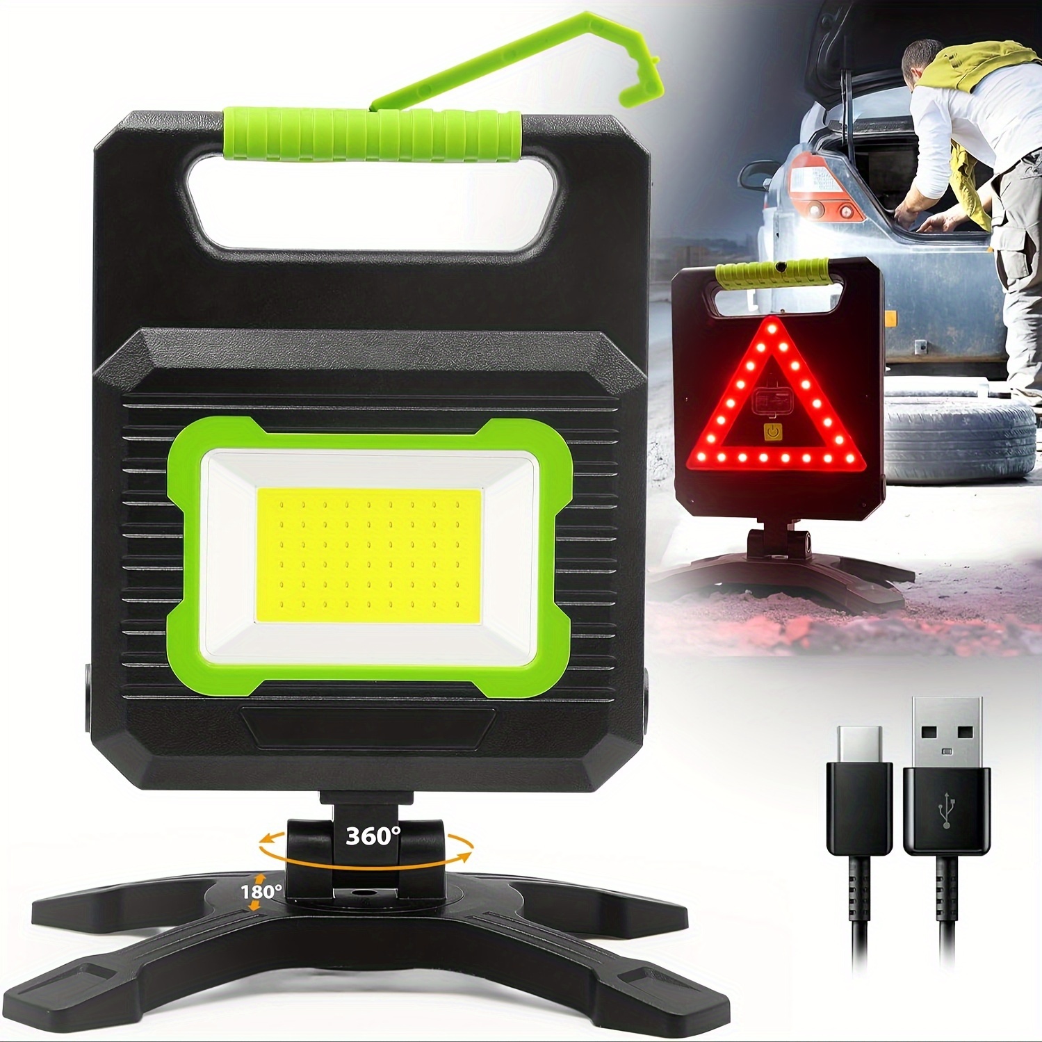 Outdoor Portable Usb Rechargeable Led Emergency Lights Super - Temu