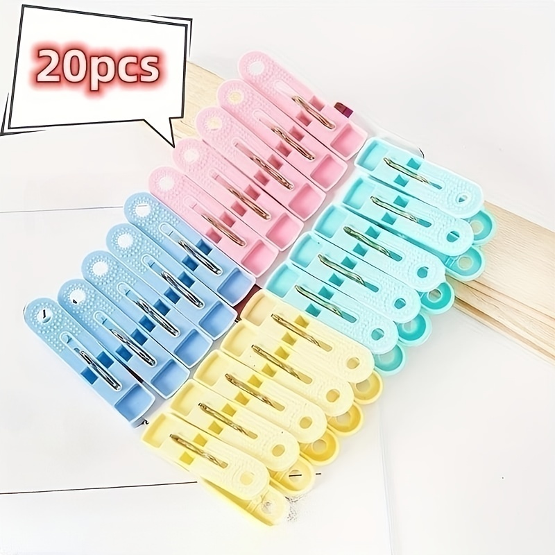 Clips Pins Wood Bamboo Clothes 20pcs/pack Sheet Clothespins Household Home  Storage Bed Laundry Socks Towel Pegs Wind-Proof Pegs - AliExpress