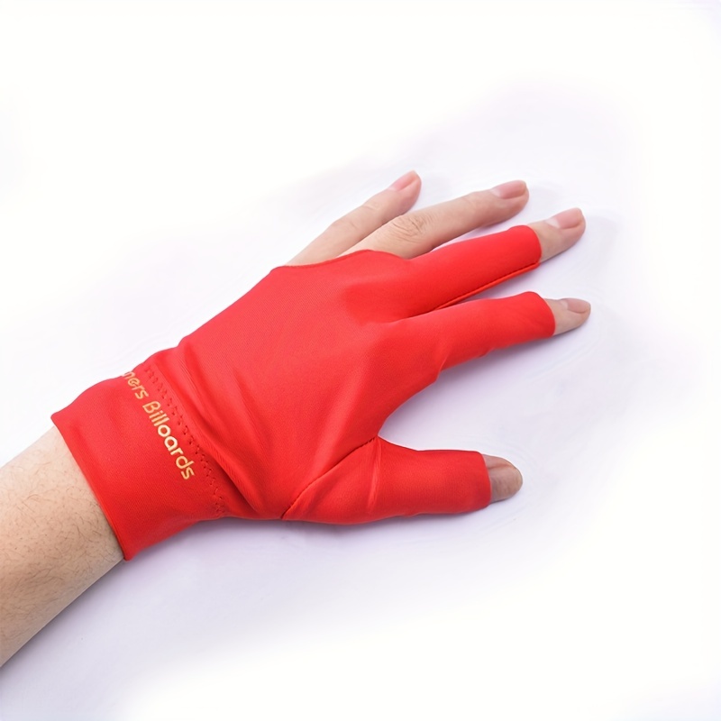 Snooker Billiard Glove For Left Hand Three Finger Cue Gloves