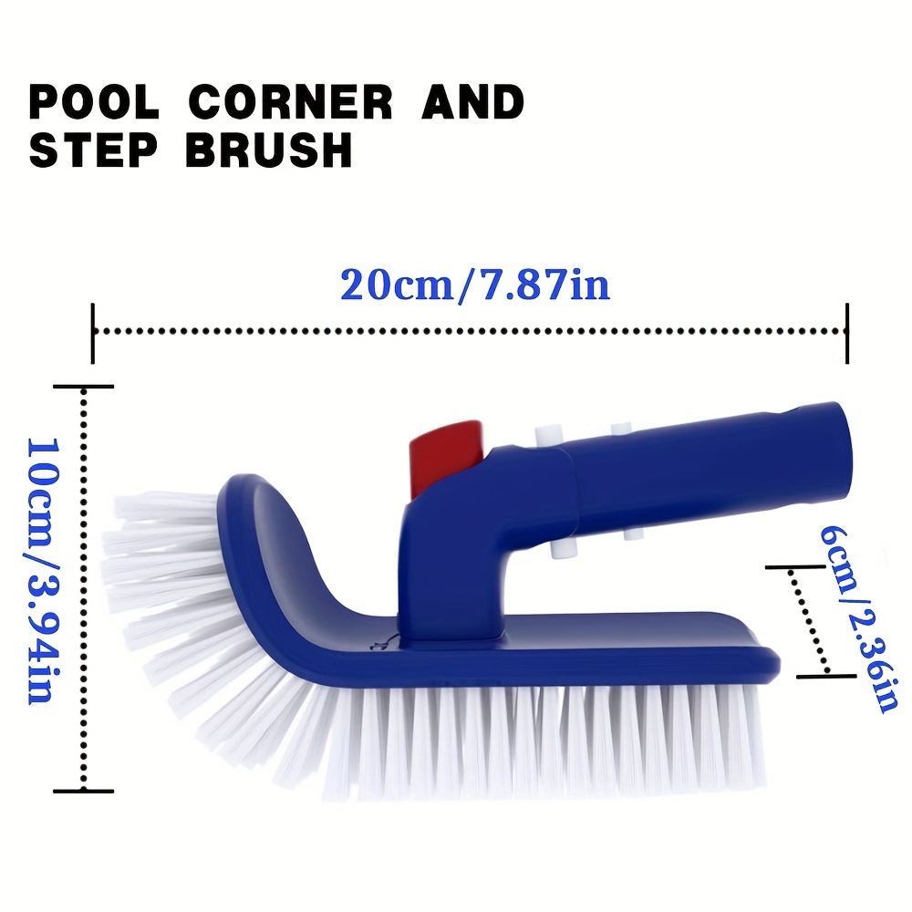 Corner Pool and Spa Brush