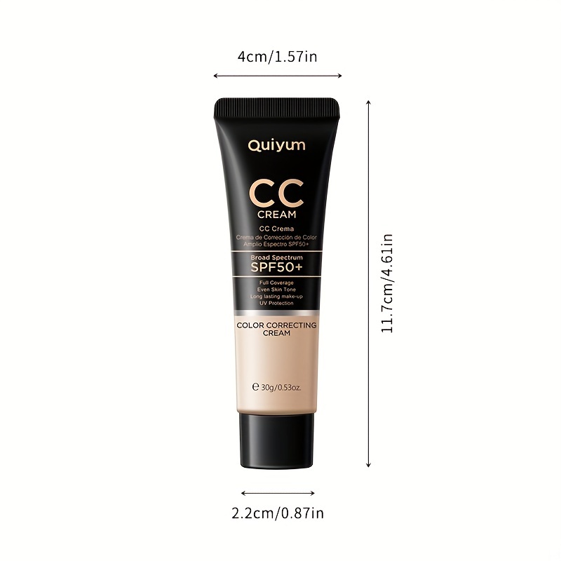 CC Cream Control Concealer for Full Coverage Makeup