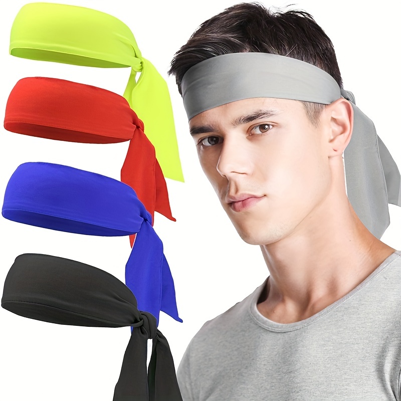 Men's Women's Sports Headbands: Sweat absorbing Elastic - Temu