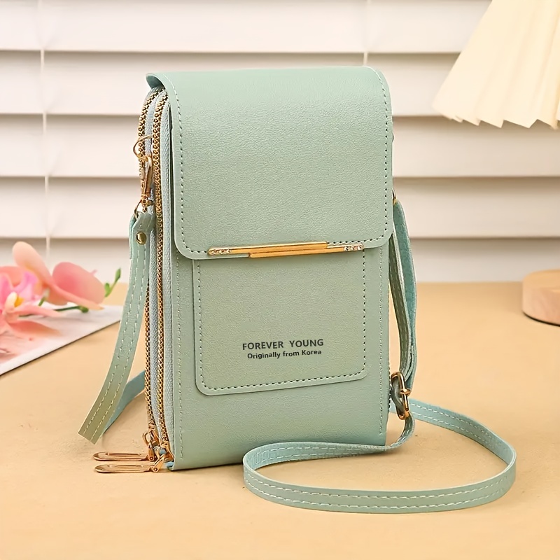 Trendy Puzzle Design Phone Bag - Creative Novelty Crossbody Bag With Solid  Color - Temu