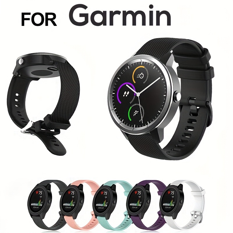 Pour Garmin Forerunner 158 Bracelet de montre en silicone souple