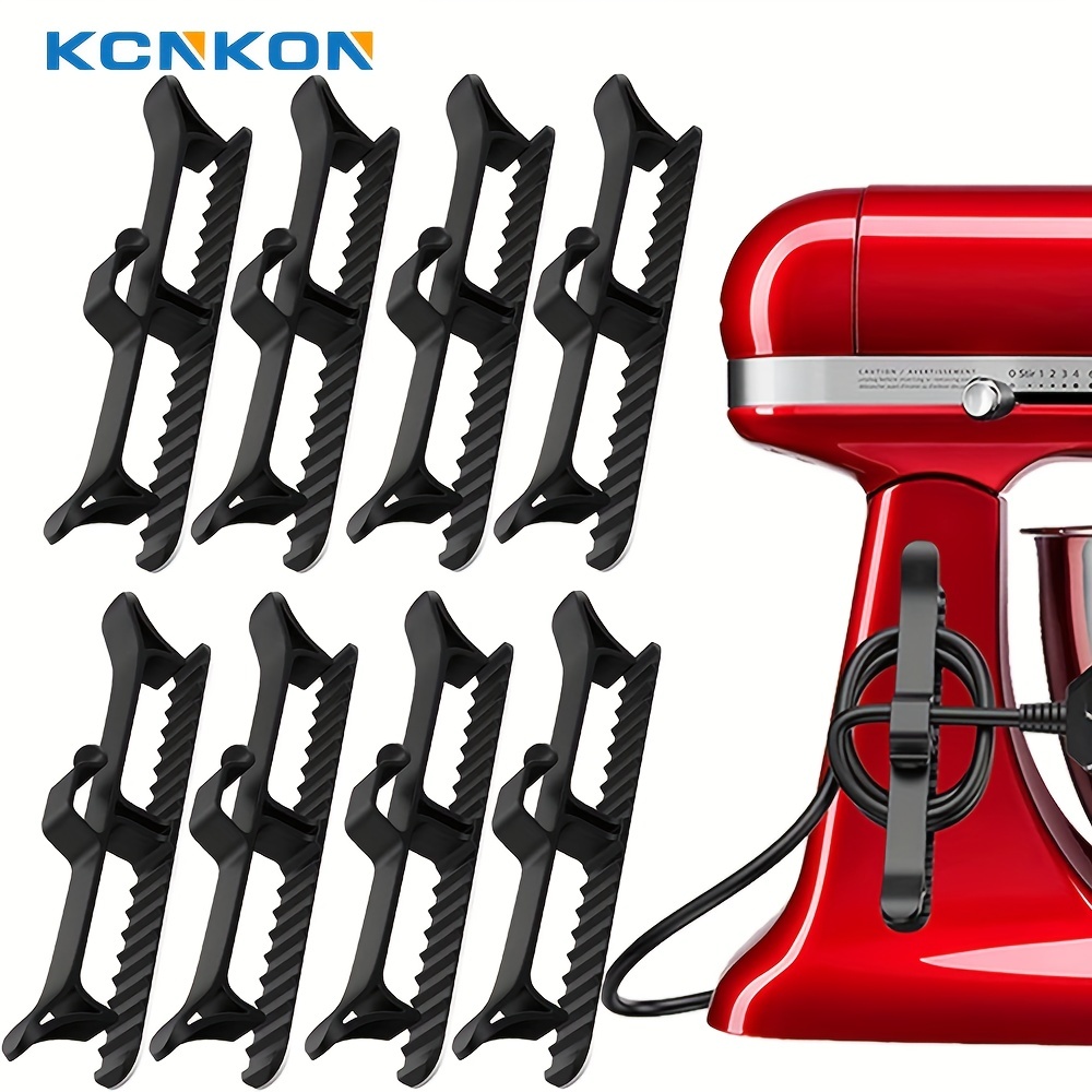 Cord Organizer for Kitchen Appliances, Cord Wrapper Hold Pretty, 3M Glue Is Strong and Durable, The Best Size Design, Small Size and Big Role, Keep