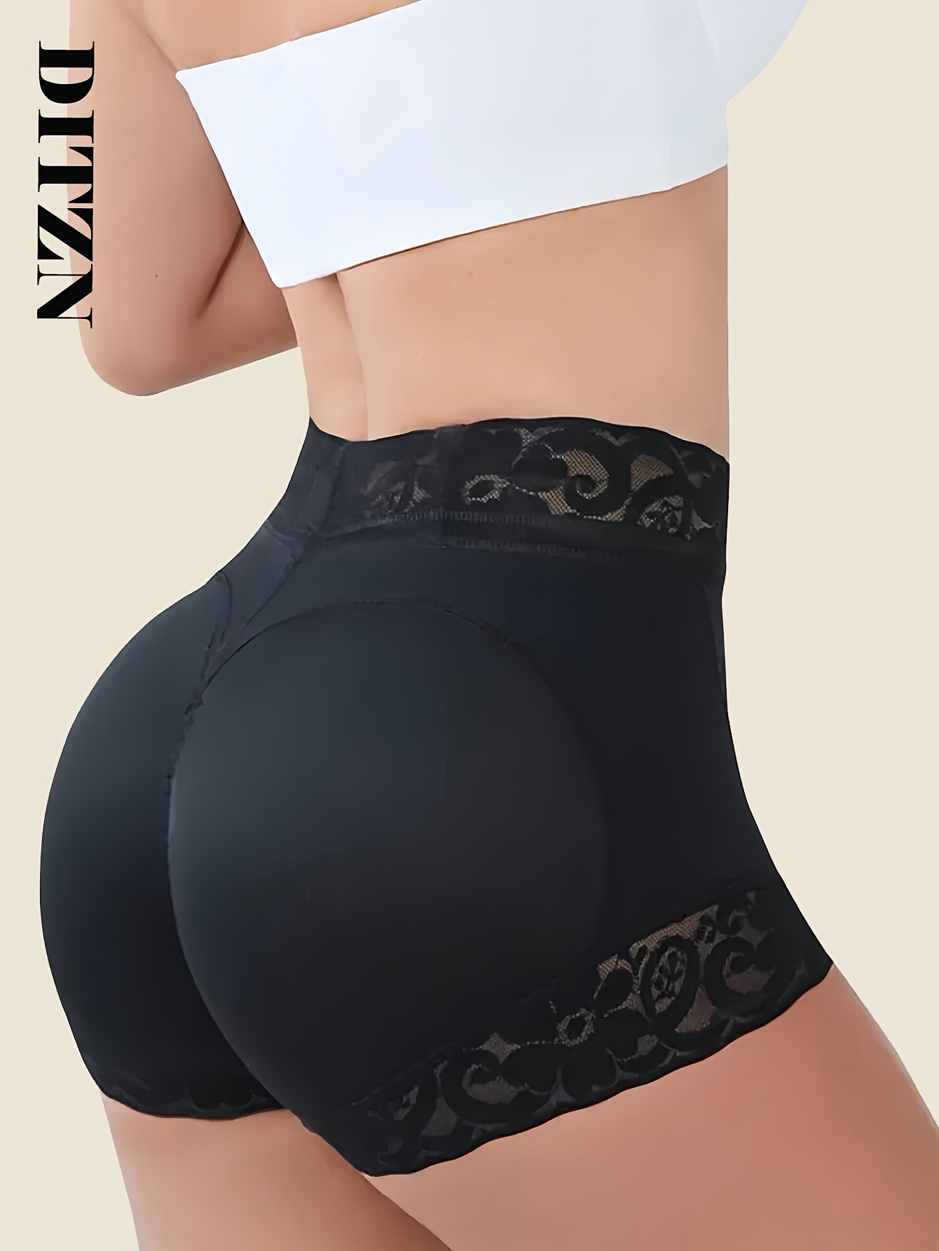 Comfortable & Breathable Womens Hip Lifting Hip Shaper Panty With Lace  Enhancer And Padded Underwear Free DHL Shipping From Buymall, $8.07