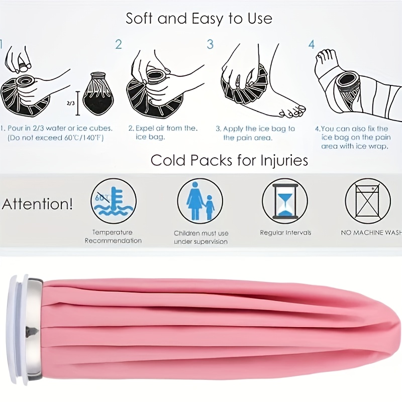 Ice Packs For Injuries Reusable Cold Pack For Cold Compress Refillable Ice  Bags For Adults Swelling Bruises Wisdom Teeth Breastfeeding Headaches -  Temu United Arab Emirates