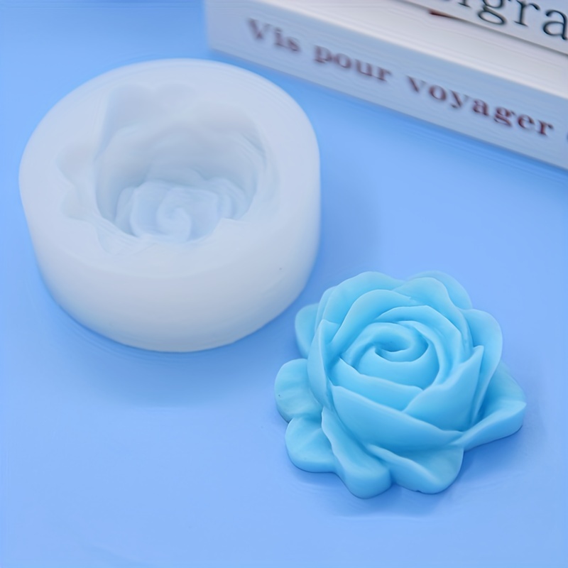Rose Flowers Silicone Mold DIY Baking Tool, Handmade Soap Candy