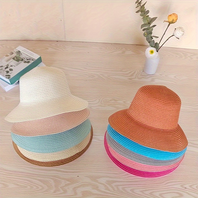 Straw Hats For Toddlers - Temu