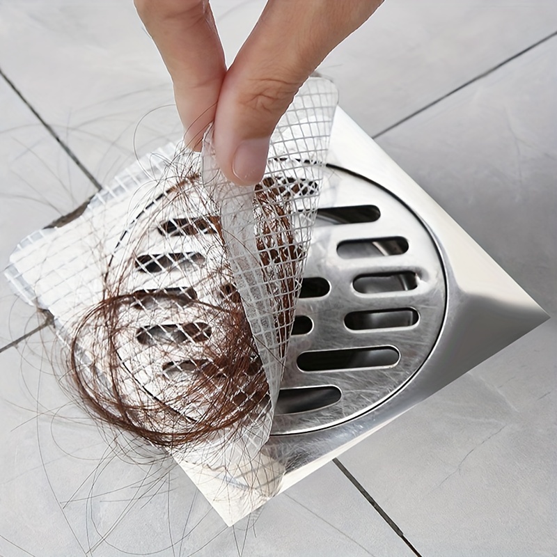 Disposable Shower Drain Hair Catcher Mesh Shower Drain - Temu