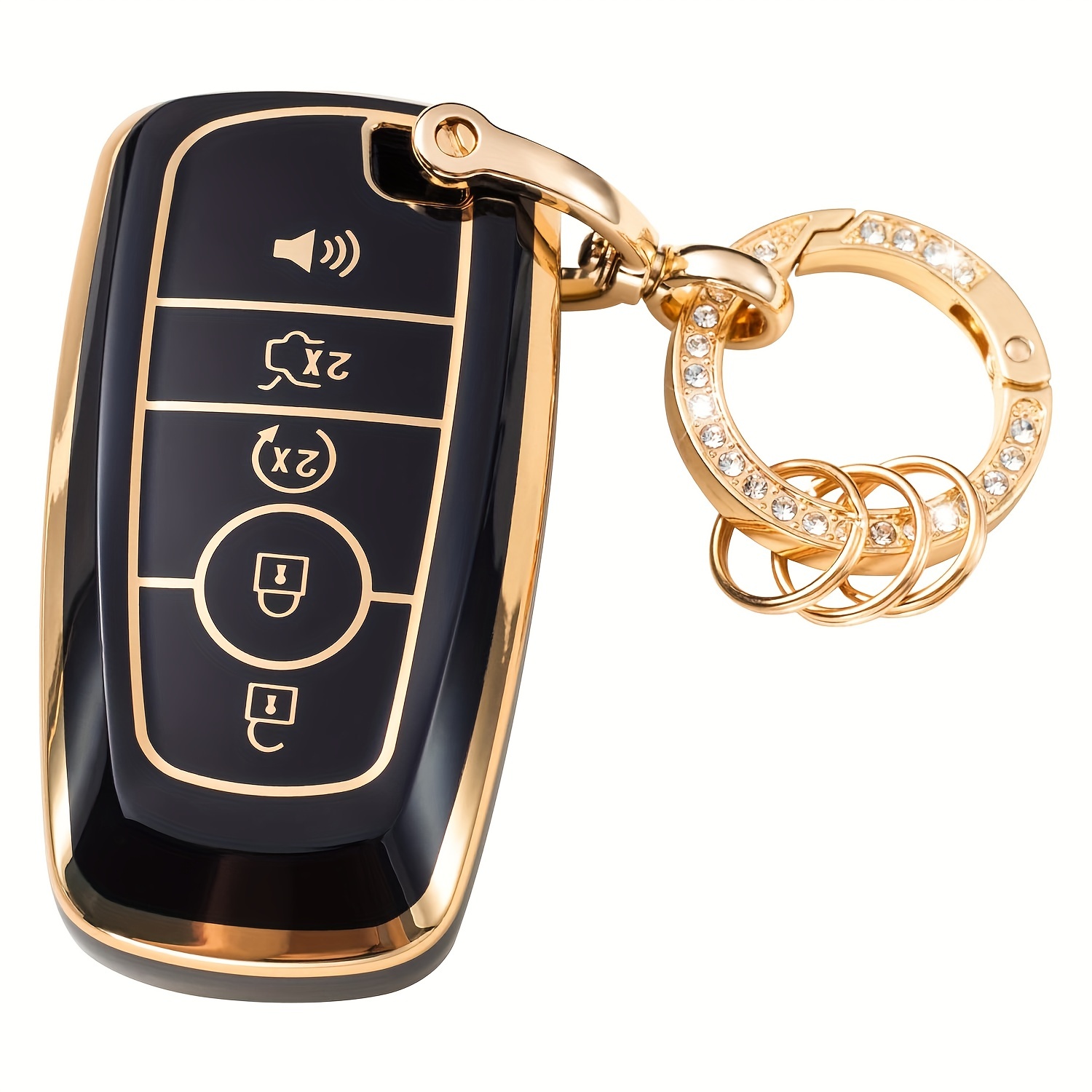Autoschlüssel Neue TPU Klappschlüsselhülle Tasche Shell Case  Schlüsselanhänger Schutz Für Ford Focus 2 MK2 Fiesta Mondeo Galaxy Falcon  Territory Ecosport T221110 Von 5,6 €