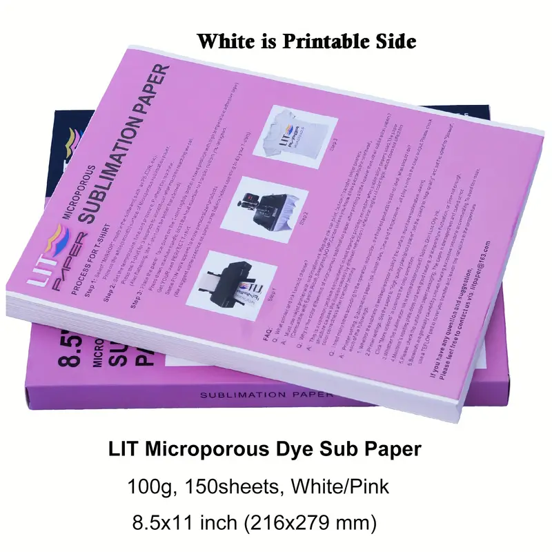 Lit Sublimation Paper, 100gsm - Temu