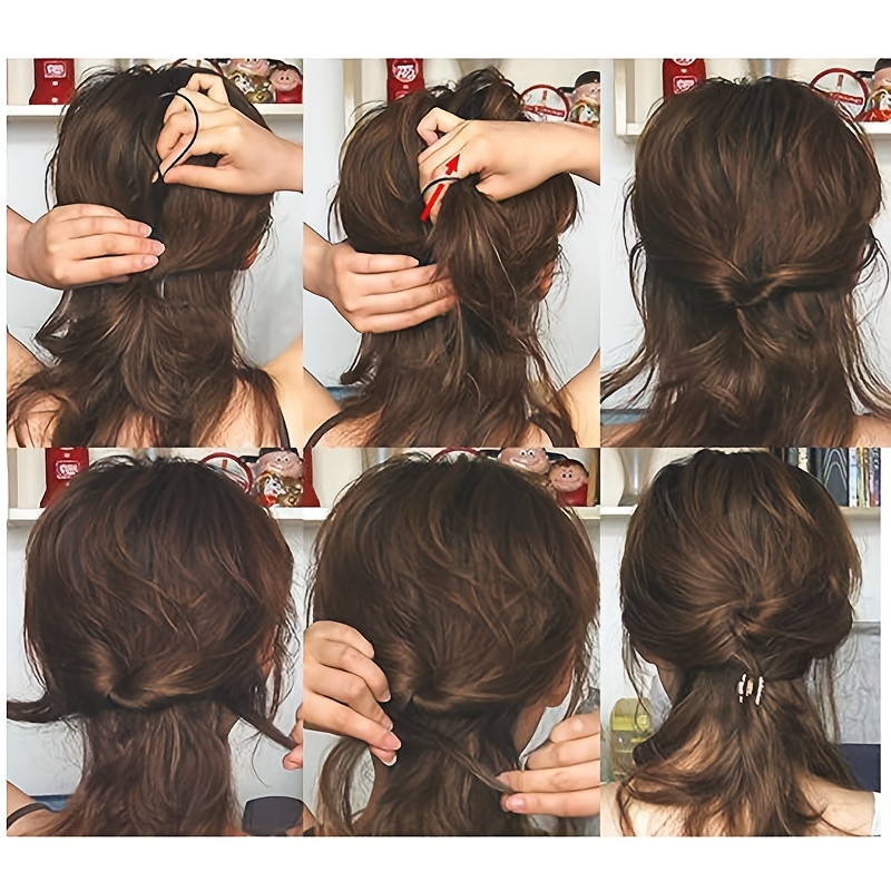 Hair Styling Accessories Kit Set Bun Maker Braid Tool DIY Hair Styles