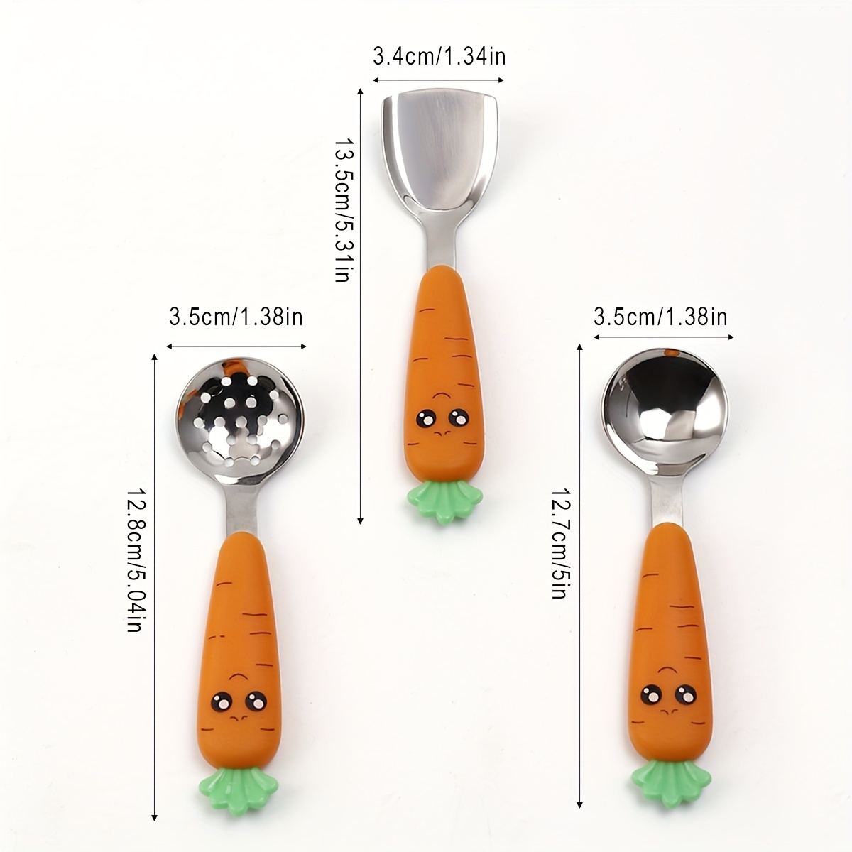 1pc Creative Ceramic Tableware Cartoon Spoon Household Cute Animal