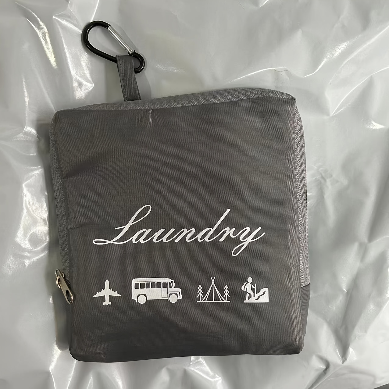 Mumi Laundry Bag, Black
