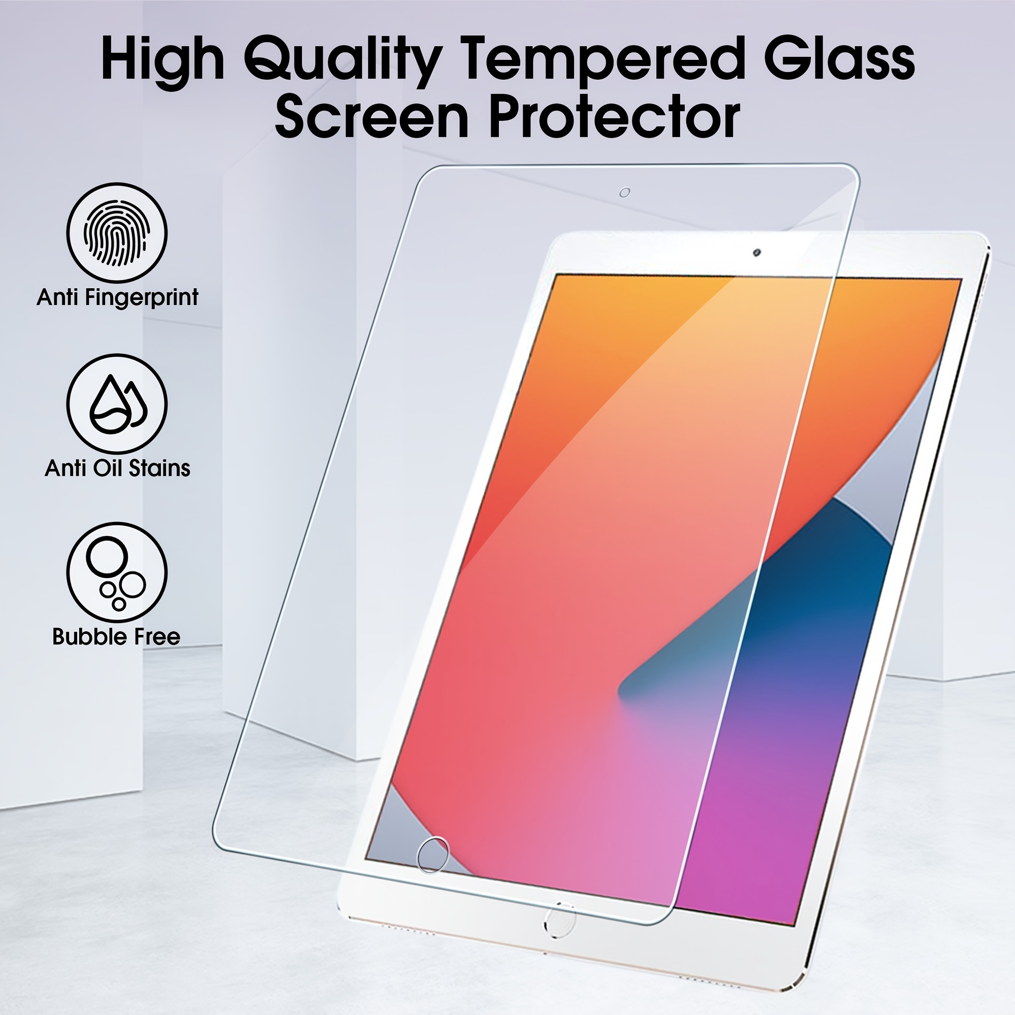  SPARIN Screen Protector Compatible with iPad 6th Generation 9.7  Inch/ iPad 5th Generation, Tempered Glass Compatible with iPad Air 2/ iPad  Pro 9.7 : Electronics