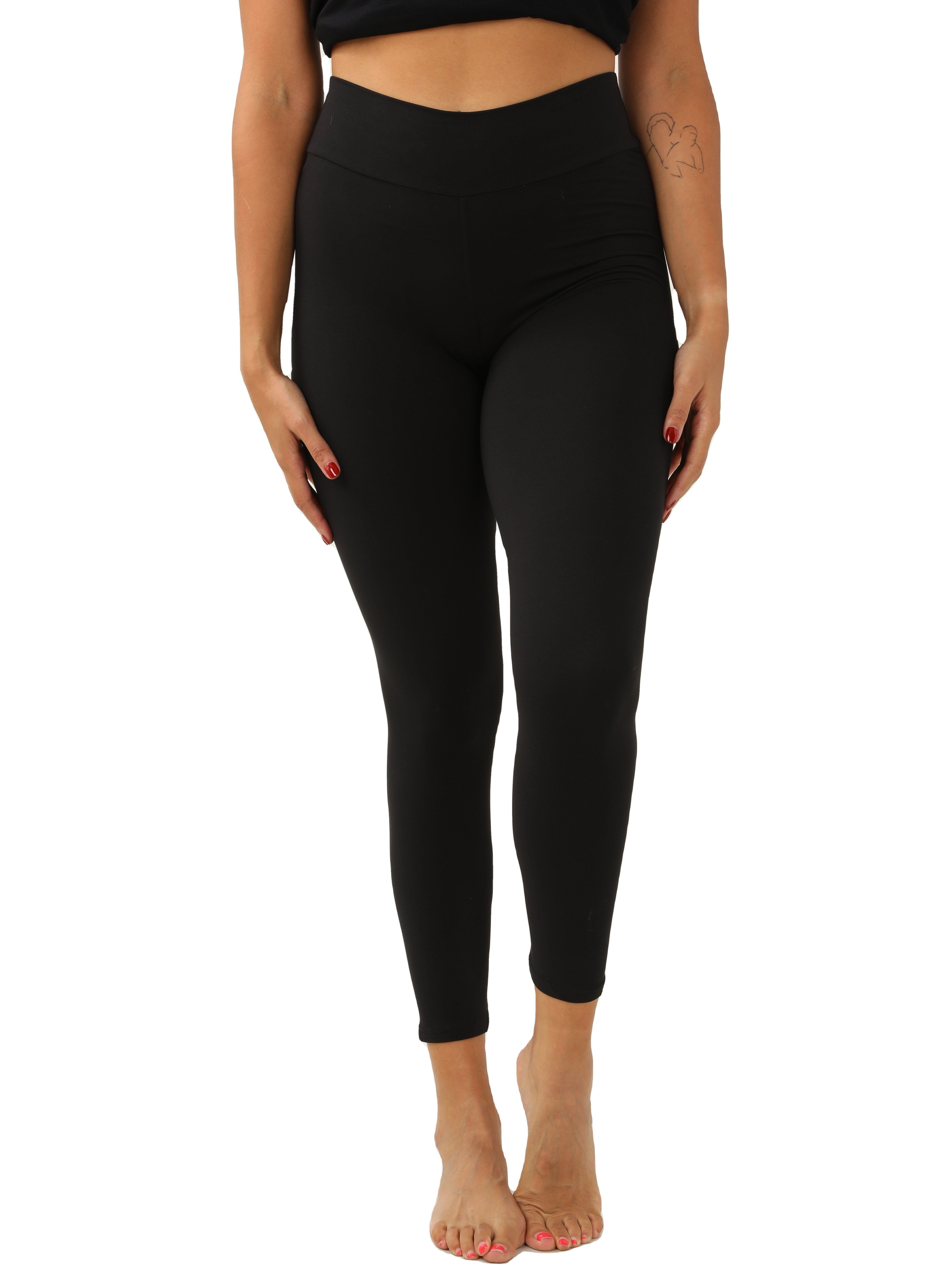 Womens Plus Winter Warm Essential Leggings