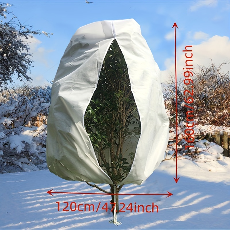 Voile D' Hivernage Housses De Protection Hiver Pour Plantes - Lot De 2 - 100x150 Cm - Anti-gel Réutilisable Couvre-plantes Jardinage